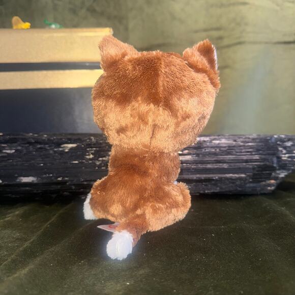 Ty Beanie Boo Smootches Dog Plush 6" Valentine’s Day Heart Retired MWMT - Picture 3 of 5